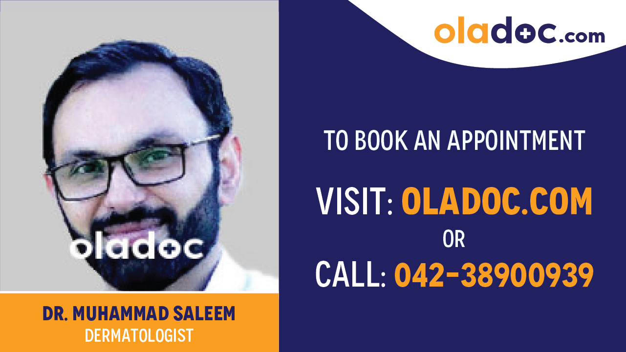 Book appointment with Dr. Muhammad Saleem-best dermatologist in Islamabad